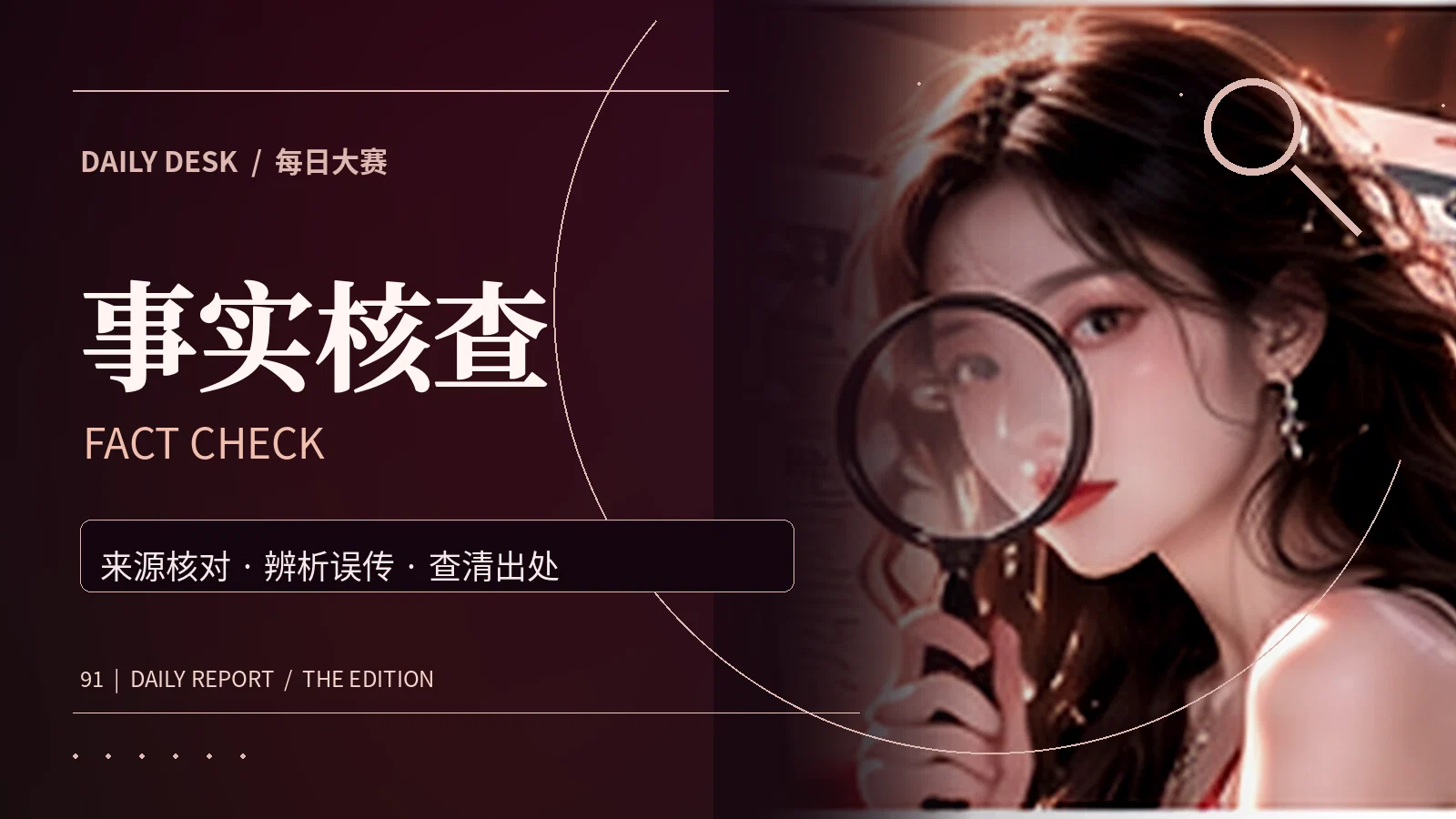 信息出处检查